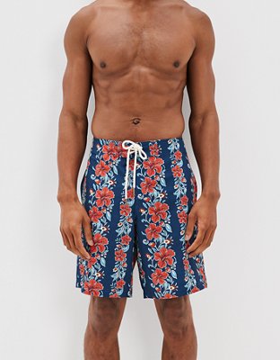 AE 9" Floral Classic Board Short