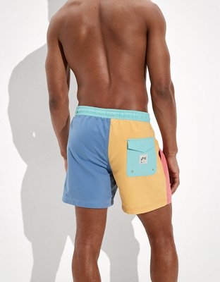 Мужские брюки American Eagle AE 5" Colorblock Swim Trunk — фото 2