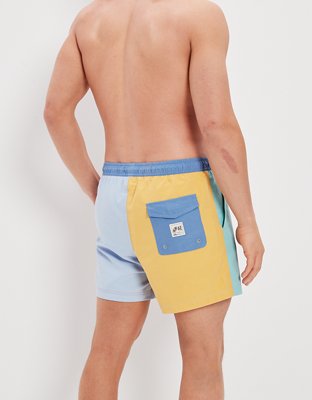 AE 5" Colorblock Swim Trunk