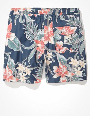 Мужские брюки American Eagle AE 5" Floral Swim Trunk — фото 4