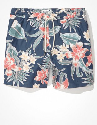 Мужские брюки American Eagle AE 5" Floral Swim Trunk — фото 3