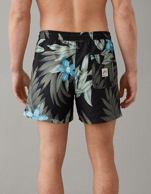 Мужские брюки American Eagle AE 5" Tropical Swim Trunk — фото 2