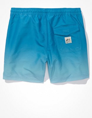 Мужские брюки American Eagle AE 5" Ombre Swim Trunk — фото 5