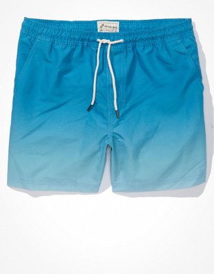 Мужские брюки American Eagle AE 5" Ombre Swim Trunk — фото 4