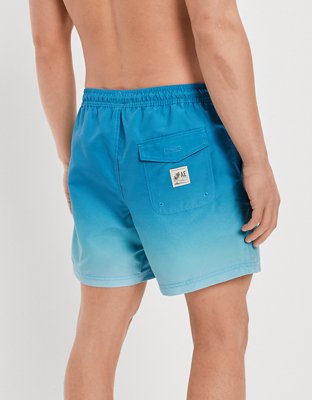 Мужские брюки American Eagle AE 5" Ombre Swim Trunk — фото 2