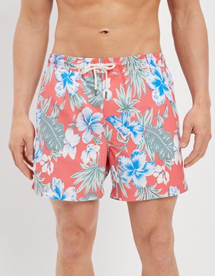 AE 5" Printed Flex Swim Trunk