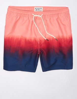 Мужские брюки American Eagle AE 5" Stripe Swim Trunk — фото 4