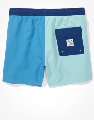 AE 5" Colorblock Swim Trunk