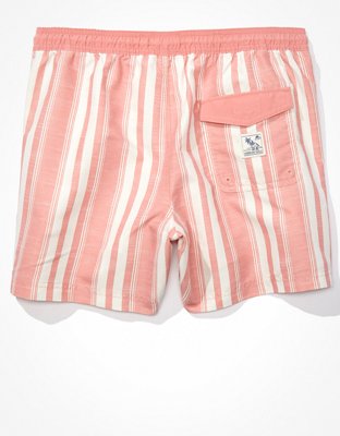 AE 5.5" Striped Swim Trunk