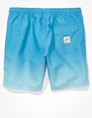Мужские брюки American Eagle AE 7" Ombre Swim Trunk — фото 4