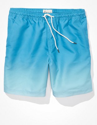 Мужские брюки American Eagle AE 7" Ombre Swim Trunk — фото 3