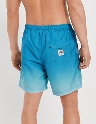 Мужские брюки American Eagle AE 7" Ombre Swim Trunk — фото 2
