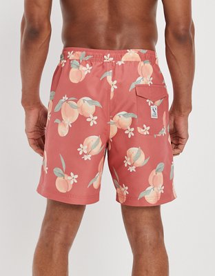 Мужские брюки American Eagle AE 7" Peaches Swim Trunk — фото 2