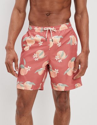 AE 7" Tropical Swim Trunk