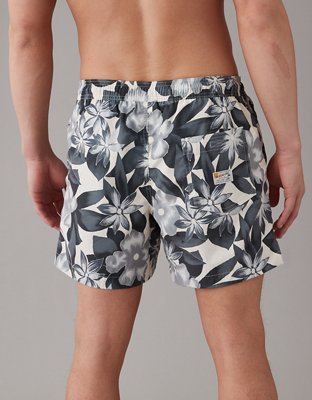 Мужские брюки American Eagle AE Printed Flex 5" Swim Trunk — фото 2