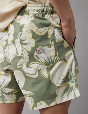 Мужские брюки American Eagle AE Floral Flex 5" Swim Trunk — фото 2