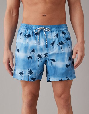 RSQ Butterfly Mens 5 Swim Shorts - PINE