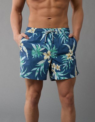 AE Floral Flex 5" Swim Trunk