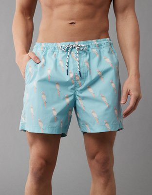 AE Printed Flex 5" Swim Trunk