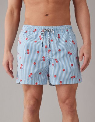 AE Mini Printed Flex 5" Swim Trunk