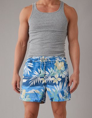 AE Printed Flex 5" Swim Trunk