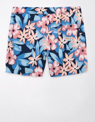 AE 5" Printed Flex Swim Trunk
