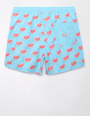 AE 5" Watermelon Flex Swim Trunk
