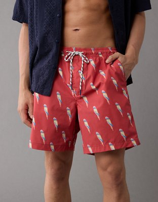 AE Printed Flex 7" Swim Trunk