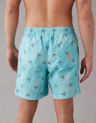 Мужские брюки American Eagle AE Toucans Flex 7" Swim Trunk — фото 2