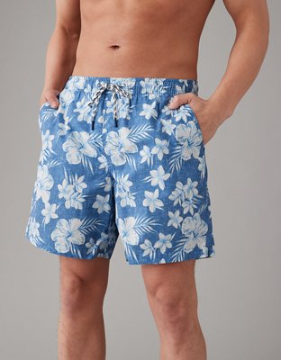 AE Floral Flex 7 Swim Trunk