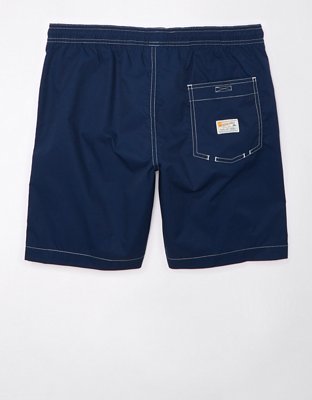 AE 7" Solid Flex Swim Trunk