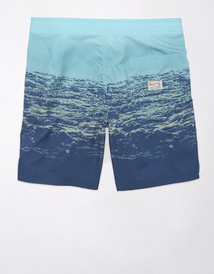 Мужские брюки American Eagle AE Ombre Flex 8" Classic Board Short — фото 4