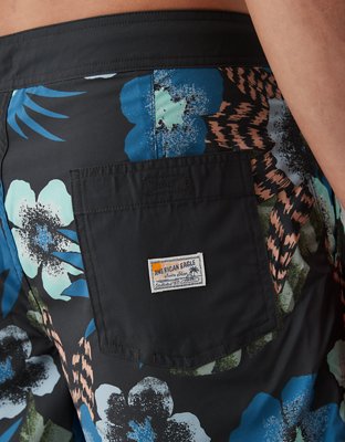 Мужские брюки American Eagle AE Tropical Flex 8" Classic Board Short — фото 6