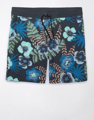 Мужские брюки American Eagle AE Tropical Flex 8" Classic Board Short — фото 3