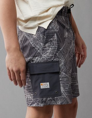 Мужские брюки American Eagle AE Printed Flex 8" Classic Board Short — фото 5