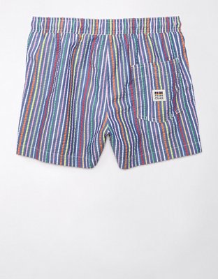 Мужские брюки American Eagle AE Pride 3" Swim Trunk — фото 5
