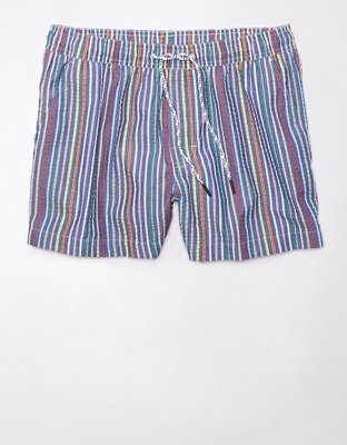 Мужские брюки American Eagle AE Pride 3" Swim Trunk — фото 4