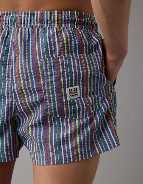 Мужские брюки American Eagle AE Pride 3" Swim Trunk