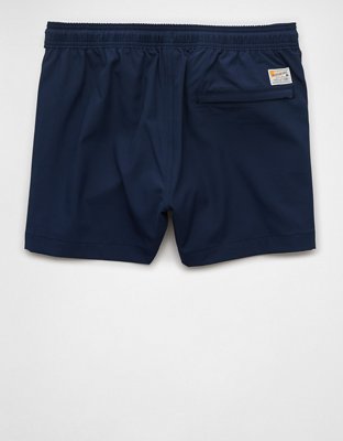 Пляжные шорты AE Poolside для мужчин — American Eagle, цвет: Тёмно-синий — фото 4