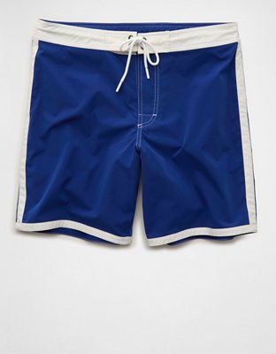 Пляжные шорты AE Classic для мужчин — American Eagle, цвет: Синий — фото 4