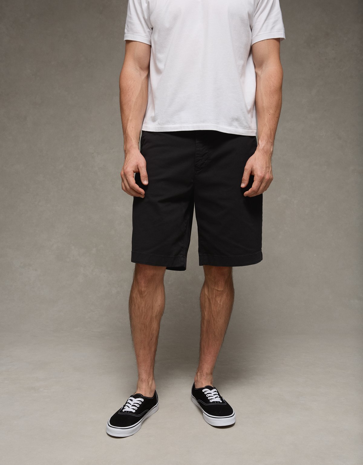 AE 10" Flex Loose Lived-In Khaki Short - image 1
