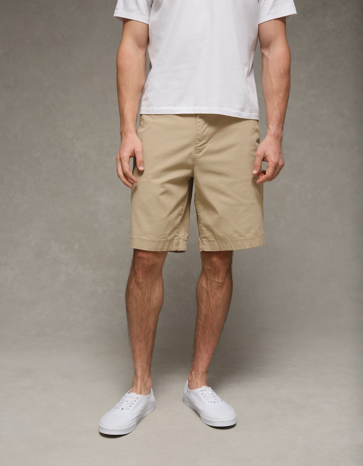AE 10" Flex Loose Lived-In Khaki Short - image 2