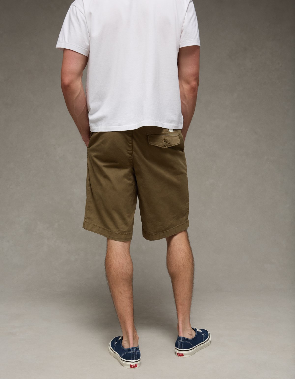AE 10" Flex Loose Lived-In Khaki Short - image 3