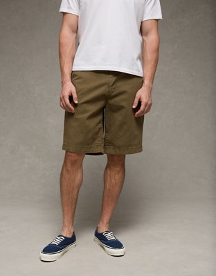AE 10" Flex Loose Khaki Short