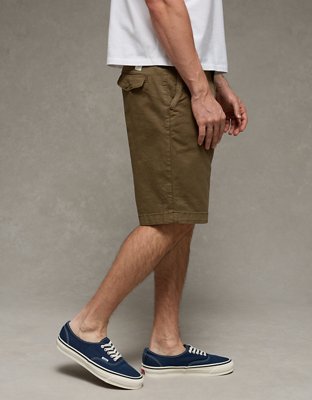 AE 10" Flex Loose Khaki Short