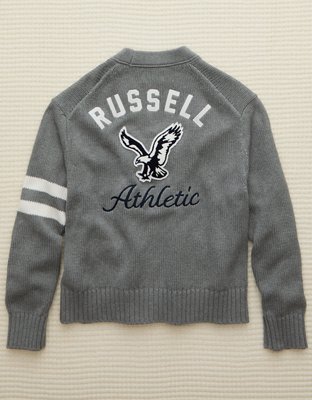 AE x Russell Athletic Varsity Cardigan Sweater