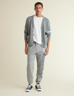 AE x Russell Athletic Varsity Cardigan Sweater | American Eagle