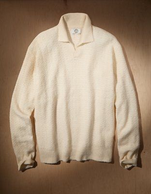 AE x Tru Kolors Long Sleeve Sweater Polo