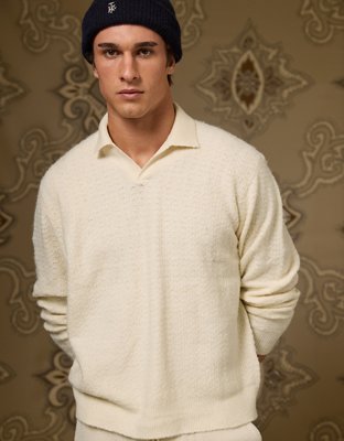 AE x Tru Kolors Long Sleeve Sweater Polo