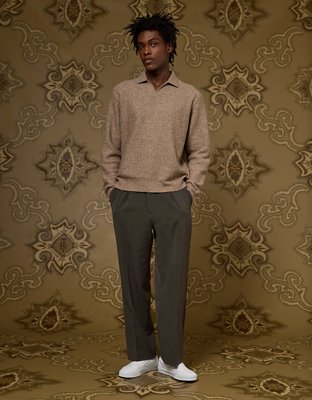 AE x Tru Kolors Long Sleeve Sweater Polo